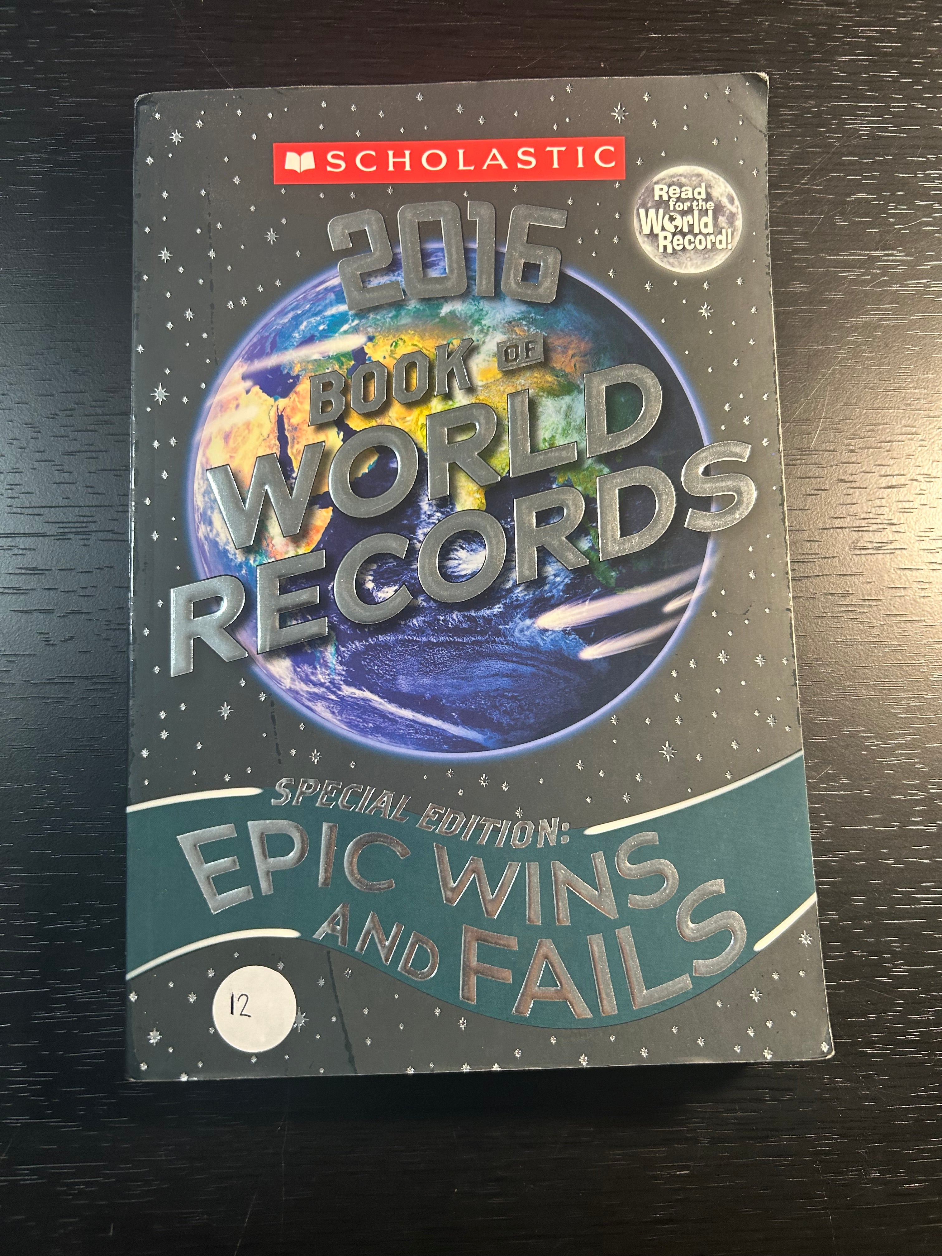 Scholastic Book of World Records- 2016