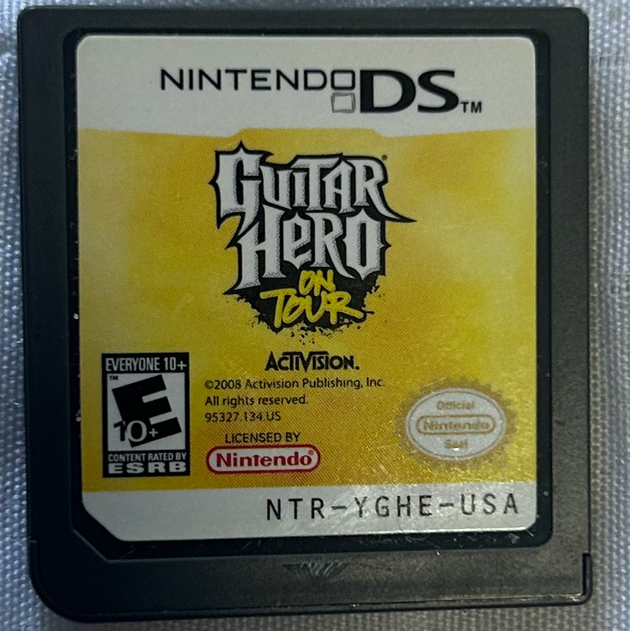 Nintendo Ds Guitar Hero On Tour