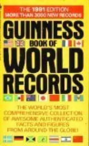 Guinness book of World Records the 1991 Edition more than 3000 new Records